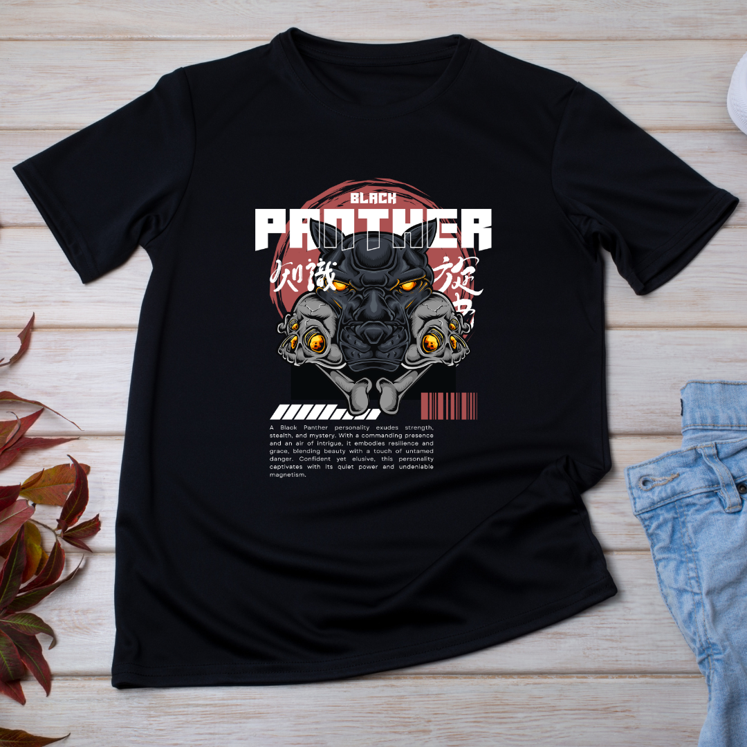 Black Panther Personality T-shirt