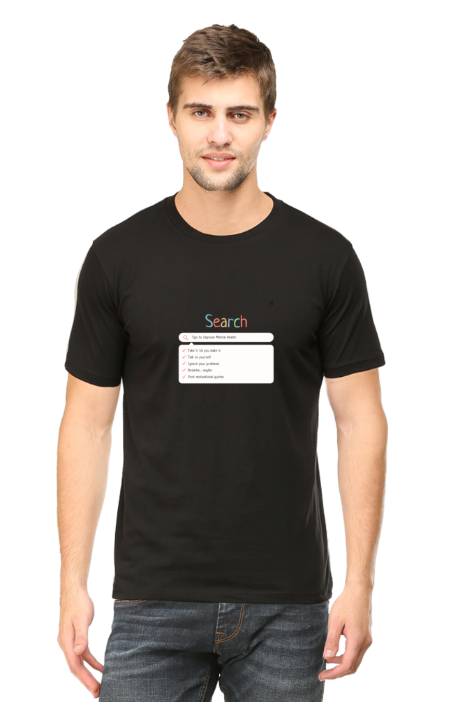 Mental Health Tips Search T-shirt