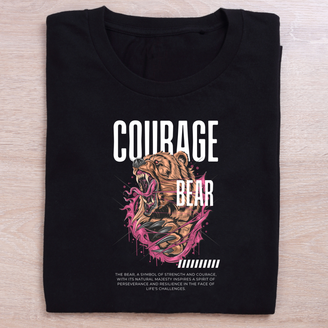 Courage Bear T-shirt