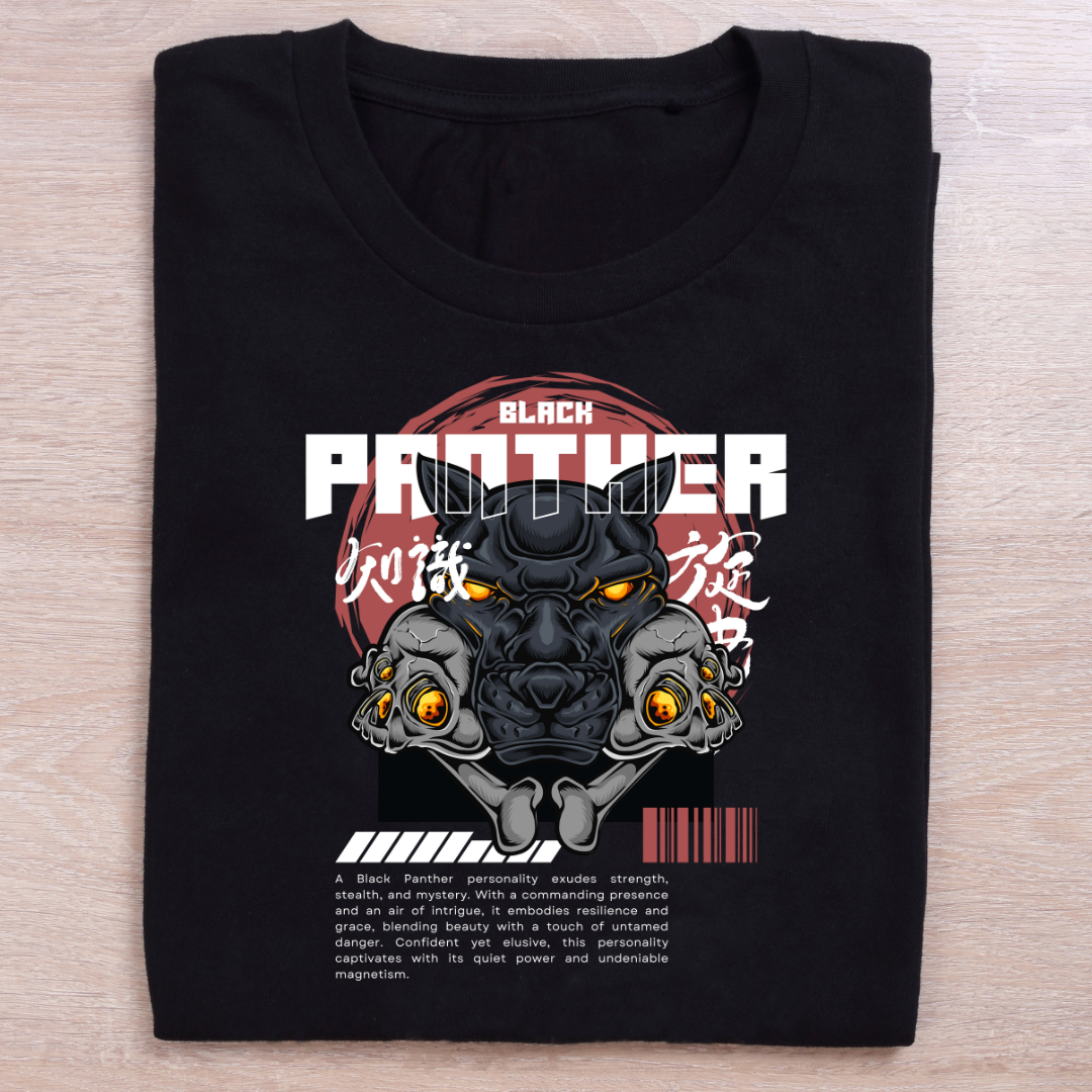 Black Panther Personality T-shirt