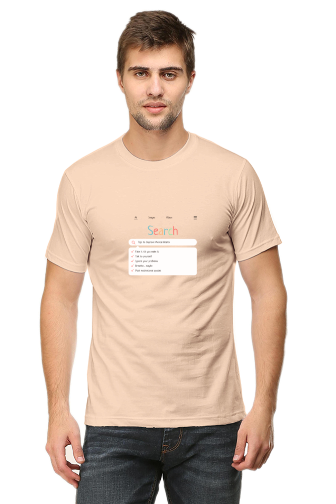 Mental Health Tips Search T-shirt