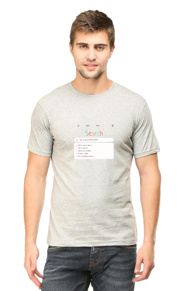 Mental Health Tips Search T-shirt