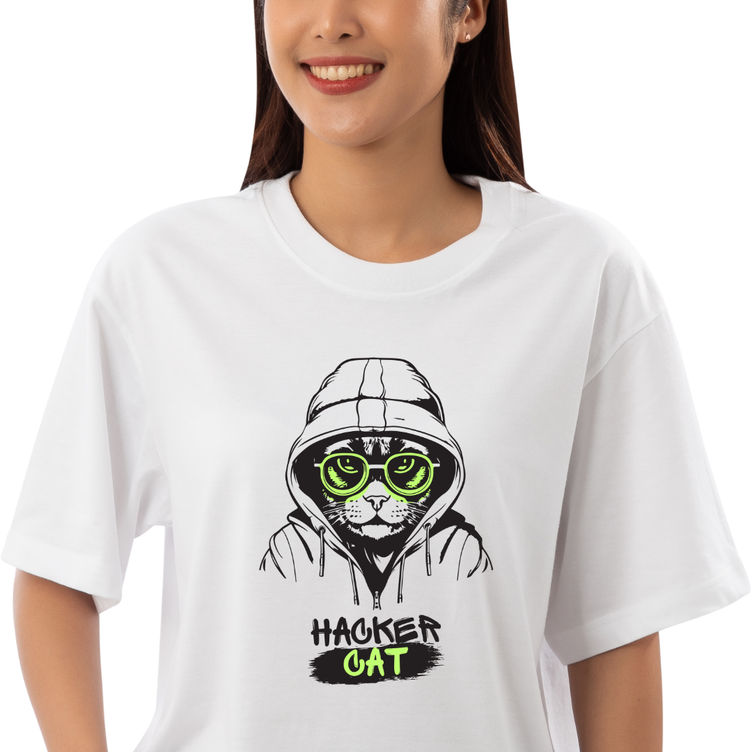 Hacker Cat T-shirt